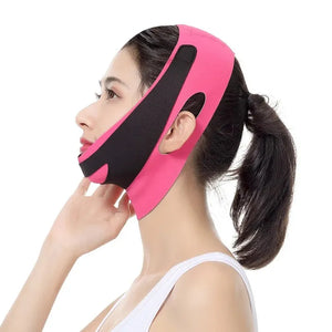 V Line Elastic Face Slimming Bandage Women Face Shape Chin Cheek Lift Up Belt Facial Massage Strap Skin Health and Beauty Tools